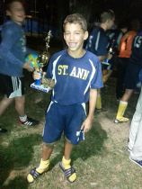 Cole in Sept 2013 after a hard won tournament championship!
